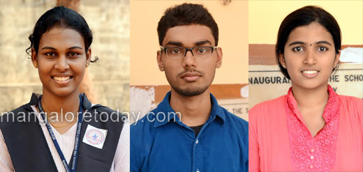 Rashmitha of Sharada Vidyalaya is II  PUC (Commerce) topper 1